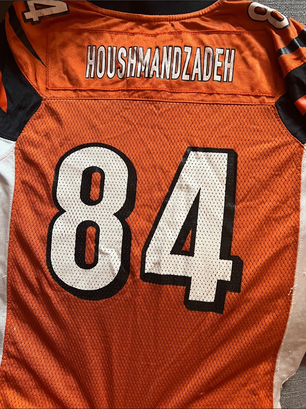 Reebok NFL Bengals #84 Houshmandzadeh Orange Jersey Youth M (8-10)